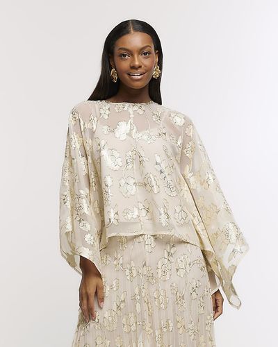 River island silk blouse cheap