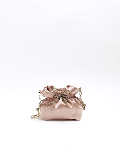 Pink River Island Crossbody bags and purses for Women | Lyst