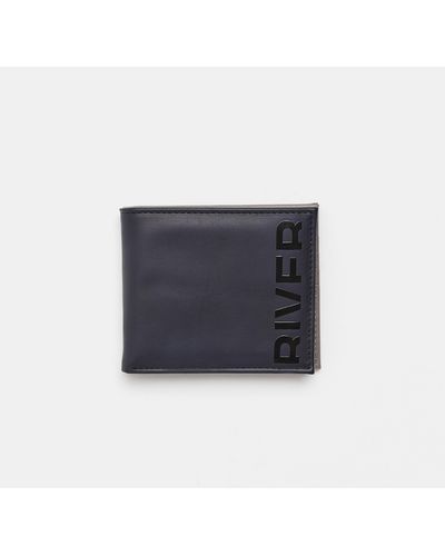 River Island Black Ri Branded Wallet