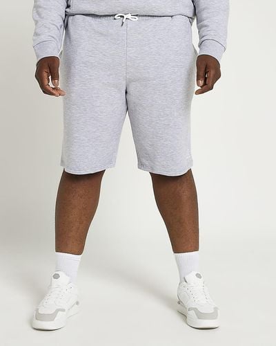 River Island Ri Slim Fit Shorts - Grey