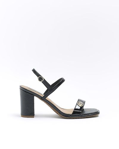 River Island Strappy Heeled Sandals for Women - Up to 75% off | Lyst