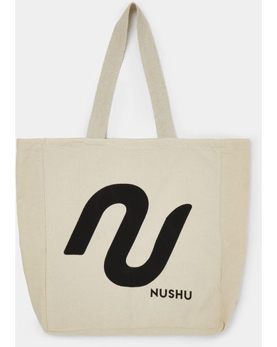 River Island Nushu Bag For Life - Natural