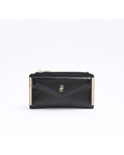 River Island Black Envelope Purse