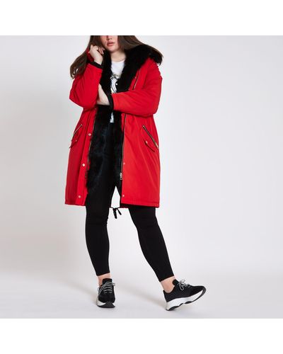 River island store bruce parka