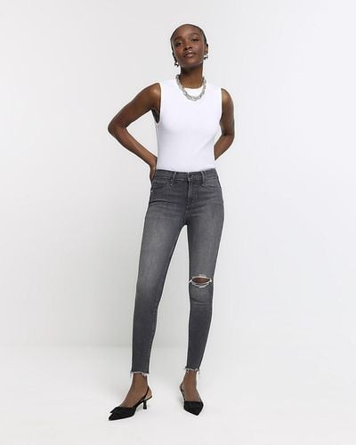 White Jeggings for Women - Up to 70% off