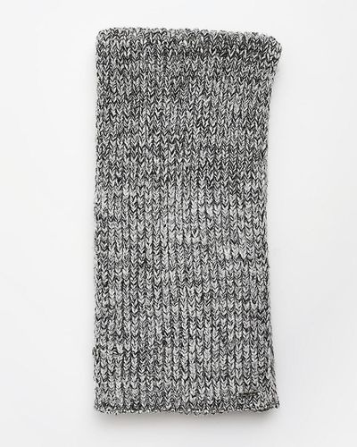 River Island Grey Marl Knit Scarf