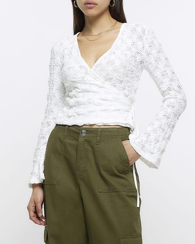 River Island Long-sleeved tops for Women | Online Sale up to 73% off | Lyst
