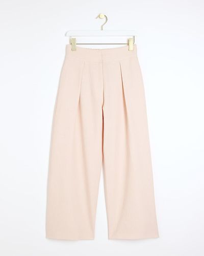 River Island Wide Leg Trousers - Pink