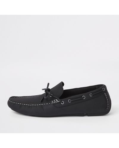 River Island Driving Shoes - Black