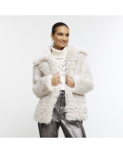 White Fur coats for Women | Lyst Canada