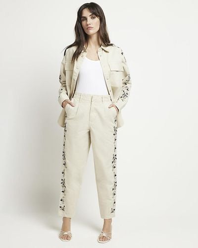 River Island Straight-leg pants for Women, Online Sale up to 65% off