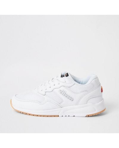 Ellesse Ellesse Nyc84 White Lace-up Trainers