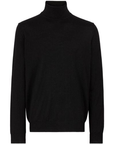 Roberto Cavalli Wool Sweater - Black