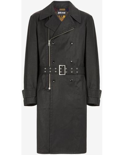Black Raincoats and trench coats for Men Lyst