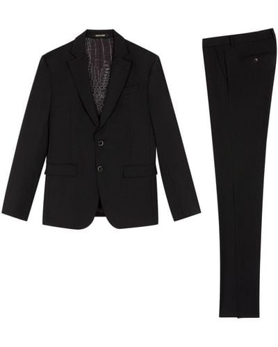 Roberto Cavalli Single-breasted Suit - Black