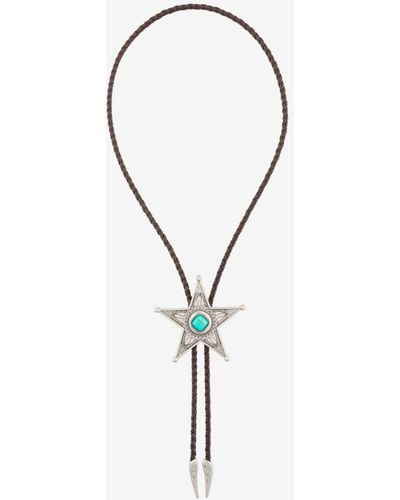 Roberto Cavalli Star Braided Necklace - Blue
