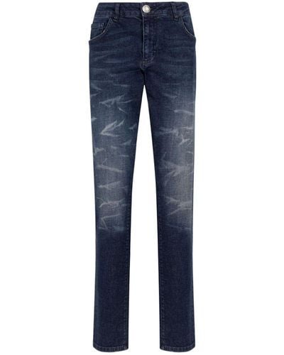 Roberto Cavalli Slim-leg Jeans - Blue