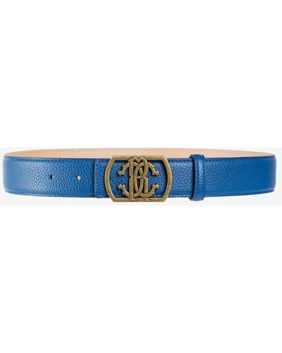 Roberto Cavalli Rc Monogram Belt - Blue