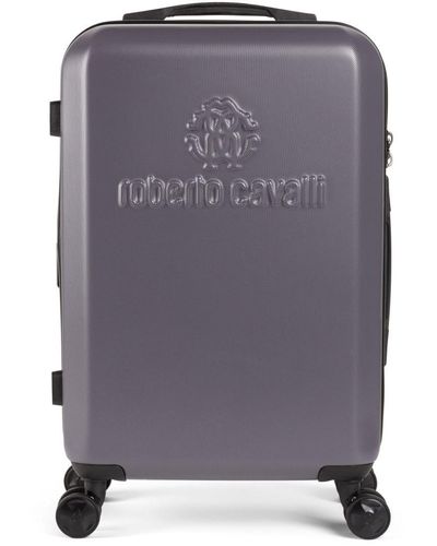 Roberto Cavalli Rc Monogram Suitcase - Blue