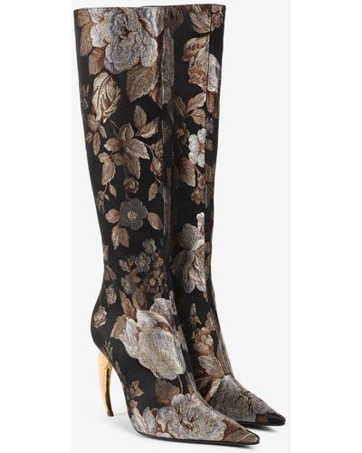 Roberto Cavalli Knee-high boots for Women | Online Sale up to 73% off ...