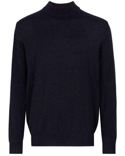 Roberto Cavalli Wool Sweater - Blue