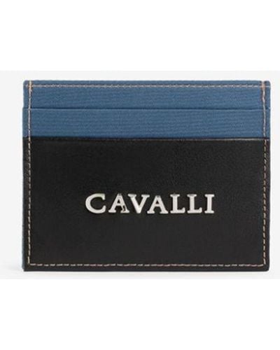 Roberto Cavalli Animal-print Logo Cardholder - White