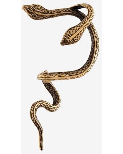 Roberto Cavalli Snake Earring - Metallic
