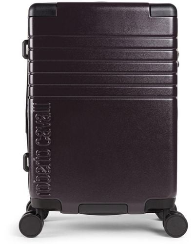 Roberto Cavalli Rc Monogram Suitcase - Black