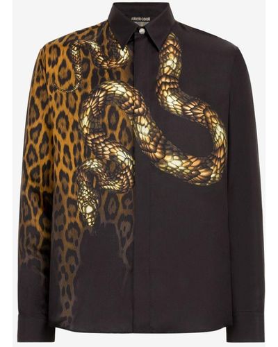 Roberto Cavalli Shirts for Men | Online Sale up to 80% off | Lyst