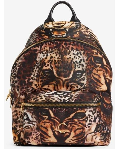 Roberto Cavalli Queen Of Arizona-print Backpack - Multicolor