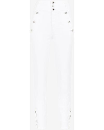Roberto Cavalli Just Cavalli Straight-leg Jeans - White