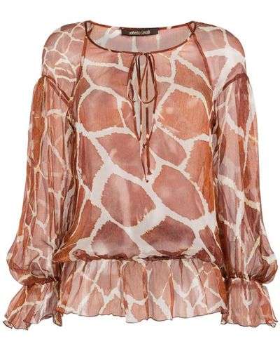 Roberto Cavalli S/S 2004 Giraffe Print Top main image 1