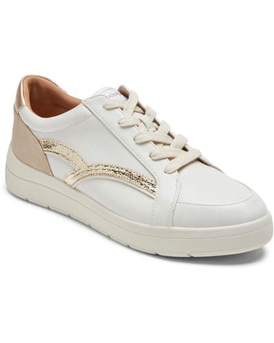 White Rockport Sneakers for Women | Lyst