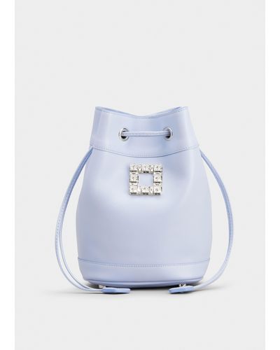 Roger Vivier Très Vivier Bucket Bag - Blue