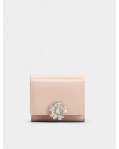 Roger Vivier Rv Bouquet Wallet - Pink