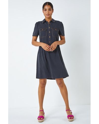 Roman hotsell denim dress