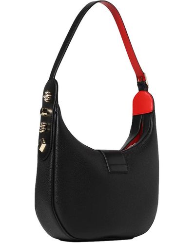 Christian Louboutin Elisa Black Leather shoulder bag 8.7x5.9"