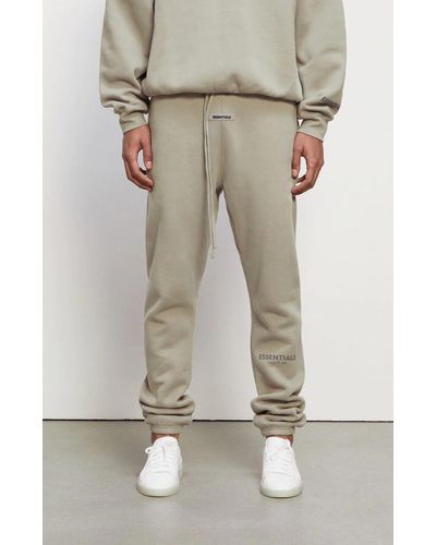 Fear Of God Essentials Reflective Sweatpants in Black Lyst