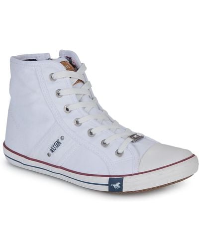 Mustang Shoes (high-top Trainers) Gallego - Blue