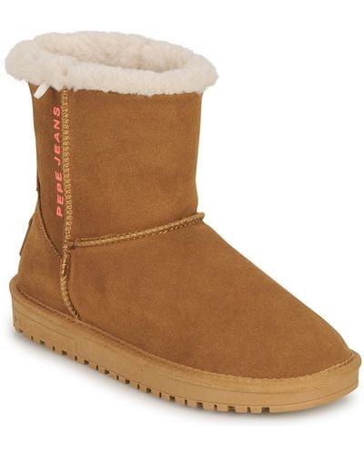 Pepe Jeans Mid Boots Diss Fresh W - Brown