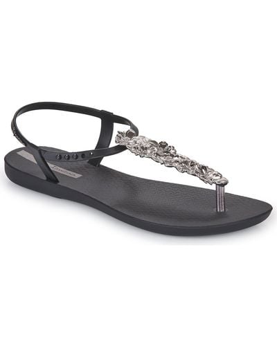 Ipanema Sandals Class Shiny Flower Fem - Black