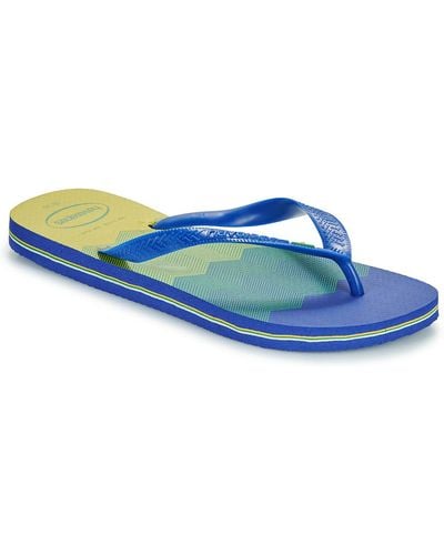 Havaianas Flip Flops / Sandals (shoes) Brasil Fresh - Blue