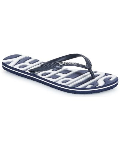 Superdry Flip Flops / Sandals (shoes) Vintage Vegan Flip Flop - Blue