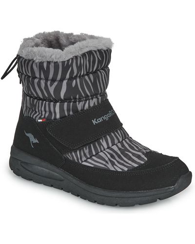 Kangaroos Snow Boots K-pe Marty Rtx - Black