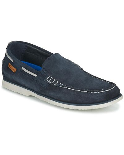 Clarks Noonan Step Boat Shoes - Blue