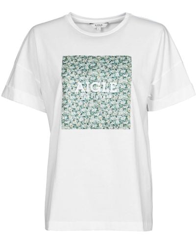 Aigle Raoptelib T Shirt - White