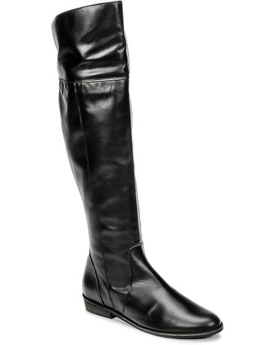 So Size Hola High Boots - Black