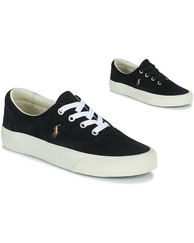 Polo Ralph Lauren Keaton-pony-sneakers-low Top Lace Shoes (trainers) - Black
