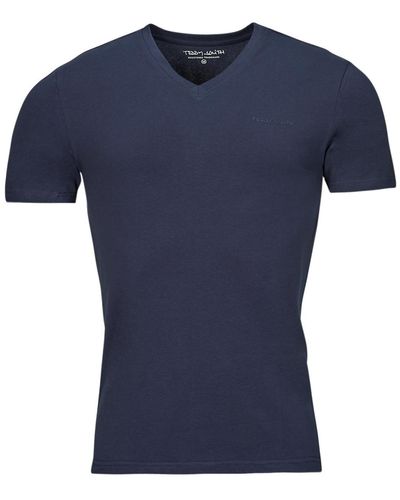Teddy Smith T Shirt Tawax 2 Mc - Blue