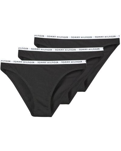 Tommy Hilfiger Bikini X3 Knickers/panties - Black